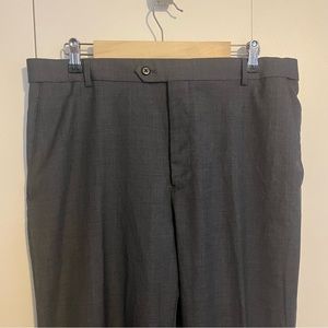 Men’s Strafford dress pant, gray size 36W-32L All season, Comfort wool blend,